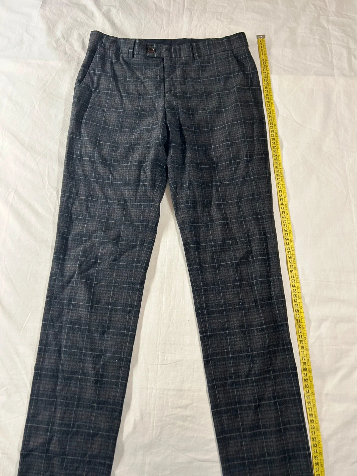 Calça Chino xadrez Devred slim fit – photo 2